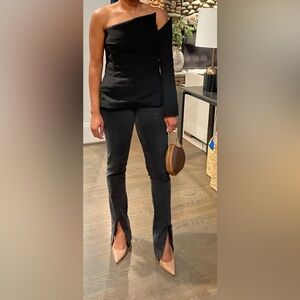 ZARA THE OLIVIA SPLIT HEM
STRAIGHT JEAN Sz 6